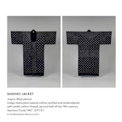 "Sashiko Jacket" - Personalized Stationery Cards in Indigo by Hooray Creative - Inspiration for Card Design