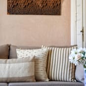 "Tiziri Pillow Cover" - Throw Pillows in beige by FOLKS AND TALES