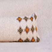 "Lunja Pillow Cover" - Throw Pillows in multicolor by FOLKS AND TALES