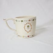 "Cornflower Mug- Sage" - Mugs and Teacups in beige by Erika Christine Ceramics