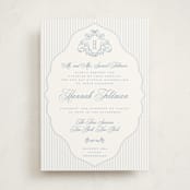 "Regency" - Mitzvah Invitations in Provincial by Jenna Holcomb - Front