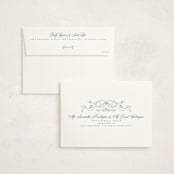 "Regency" - Mitzvah Invitations in Provincial by Jenna Holcomb - FREE Recipient Addressing
