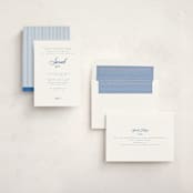 "Simply" - Mitzvah Invitations in Sea by Jenna Holcomb - Assembled