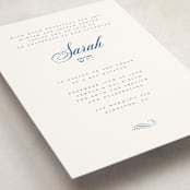 "Simply" - Mitzvah Invitations in Sea by Jenna Holcomb - Detail