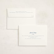 "Simply" - Mitzvah Invitations in Sea by Jenna Holcomb - FREE Recipient Addressing