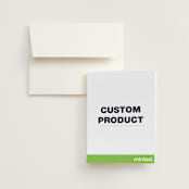 "Portrait" - Secret Menu in Pear by Minted Custom - Front