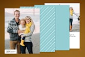 "A New State" - Moving Announcements in Aqua by Adori Designs - Back of Card