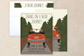"A New Journey" - Moving Announcements in Rusty by Ramsey Design Co - Assembled