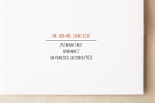 "A New Journey" - Moving Announcements in Rusty by Ramsey Design Co - FREE Recipient Addressing