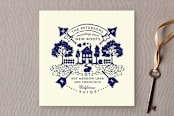 "Roots" - Moving Announcements in Navy by JeAnna Casper - Front