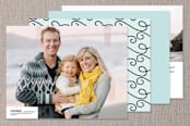 "Baby has a New Crib" - Moving Announcements in Night by Kim Dietrich Elam - Back of Card