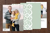 "Scripted New Home" - Moving Announcements in Mint by Alethea and Ruth - Back of Card