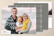 "Moving Circles" - Moving Announcements in Slate by Jessica Corliss - Back of Card