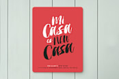 "New Casa" - Moving Announcements in Bloom by Itsy Belle Studio - Front