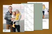 "Love Is Key" - Moving Announcements in Sage by Leah Bisch - Back of Card