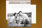 "New Home Here We Come" - Moving Announcements in Cotton by Kristen Smith - Assembled