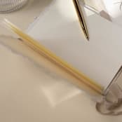 "'His/Her Vows' Wedding Vow Books, Set of Two" - Wedding Vow Books in white by Studio Lavender