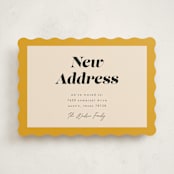 "Label" - Moving Announcements in Sunflower by Morgan Kendall - Front