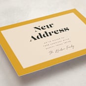 "Label" - Moving Announcements in Sunflower by Morgan Kendall - Detail