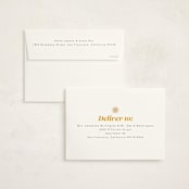 "Label" - Moving Announcements in Sunflower by Morgan Kendall - FREE Recipient Addressing