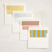 "Label" - Moving Announcements in Sunflower by Morgan Kendall - Envelope Liner Options