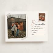 "Return Address" - Moving Announcements in Cinnamon by Gwen Bedat - Front