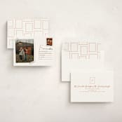 "Return Address" - Moving Announcements in Cinnamon by Gwen Bedat - Assembled