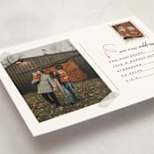 "Return Address" - Moving Announcements in Cinnamon by Gwen Bedat - Detail