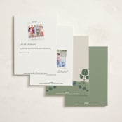 "Little Bungalow" - Moving Announcements in Sand by Jackie Crawford - Back of Card Options