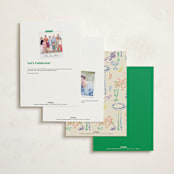 "tablescape drawing" - Moving Announcements in Garden by Cass Loh - Back of Card Options