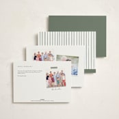 "Hand illustrated Garden Gate" - Moving Announcements in Forest by Jackie Crawford - Back of Card Options