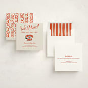 "Come Visit. Call First." - Moving Announcements in Persimmon by Paula Pecevich - Assembled