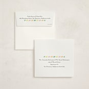 "Coquette" - Moving Announcements in Candy Stripes by Megan Davis - FREE Recipient Addressing