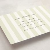 "stripe move" - Moving Announcements in Mint by Sara Hicks Malone - Detail