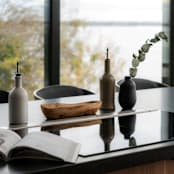 "Stoneware Vase" - Vases in black by Powered By People