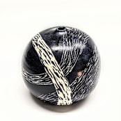 "Round bud vase" - Vases in multicolor by Liz Vigoda