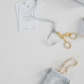 "Wedding Scissors" - Couple Gifts in gold by Hannah Bergen