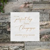 "Perfect Day Napkin" - Napkins in multicolorassorted-colors by Papel Custom Design