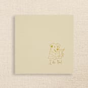 "“I Do, Too!” Australian Shepherd Wedding Cocktail Napkins Champage" - Napkins in natural by Papel Custom Design