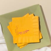 "Destination Mexico Cactus Napkin, cocktail size, set of 100" - Napkins in green by ForYourParty