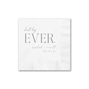 "Best Day Ever Personalized Napkin" - Napkins in white by Papel Custom Design