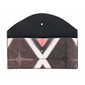 "Tisa Black Pink Cotton Shibori Hand Crafted Zero Waste Pouch" - Bridal Clutches and Purses in black by Anjali Purohit