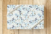 "Snow Holidays" - Wrapping Paper in winter by Phrosné Barwood - Front