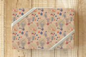 "Circus Celebration" - Wrapping Paper in big top by Shannon - Front