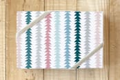 "Bohemian Stripes Gift" - Wrapping Paper in Rustic by Maylay Co. - Front