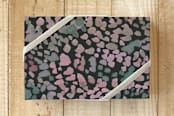 "Splattering" - Wrapping Paper in dark jungle by Creo Study - Front