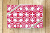 "Medallion Hearts" - Wrapping Paper in Medallion Hearts by Michelle Locklear - Front