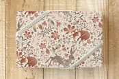 "Autumn Splendor" - Wrapping Paper in Natural by Cavell Ferguson - Front