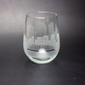 "Sydney, Australia Skyline Stemless Wine Glass" - Drinkware in clear by stephanie miller 1