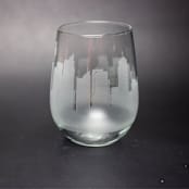 "Sydney, Australia Skyline Stemless Wine Glass" - Drinkware in clear by stephanie miller 1
